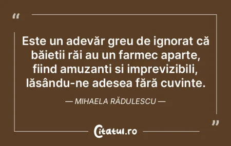 Este un adevăr greu de ignorat că băi... Este un adevăr greu de ignorat că băi...