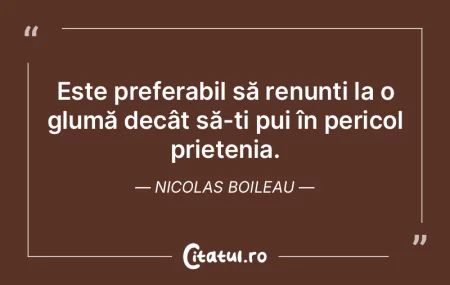 Este preferabil să renunți la o glumă... Este preferabil să renunți la o glumă...