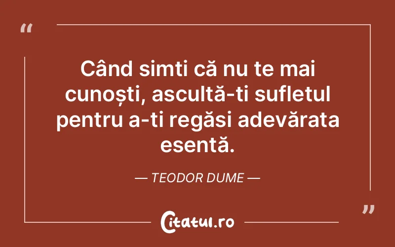 Citat Teodor Dume - citate spiritualitate