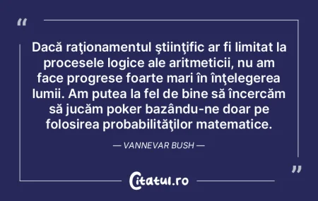 Dacă raţionamentul ştiinţific ar fi ... Dacă raţionamentul ştiinţific ar fi ...