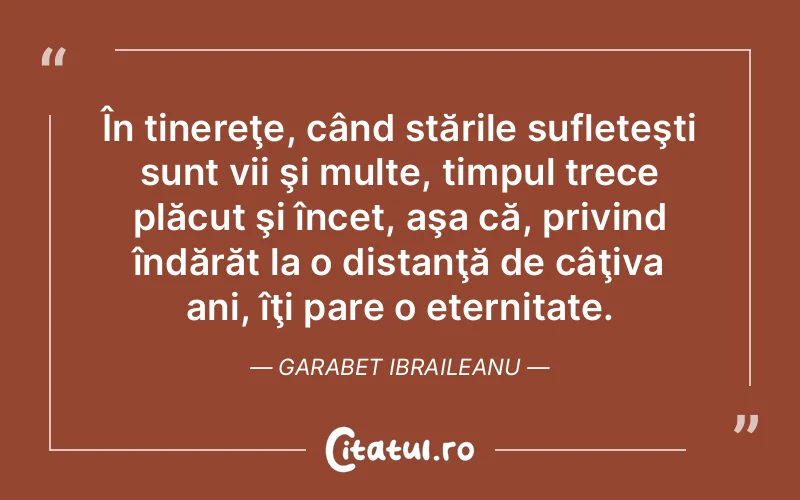 Citat Garabet Ibraileanu - citate spiritualitate