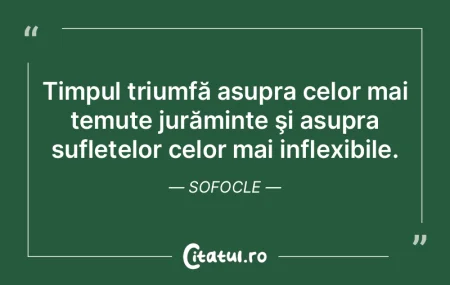 Timpul triumfă asupra celor mai temute ... Timpul triumfă asupra celor mai temute ...