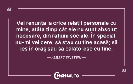 Vei renunţa la orice relaţii personale... Vei renunţa la orice relaţii personale...