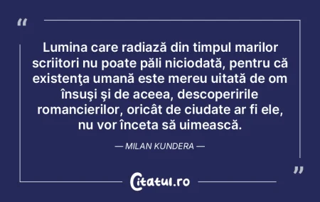 Lumina care radiază din timpul marilor ... Lumina care radiază din timpul marilor ...