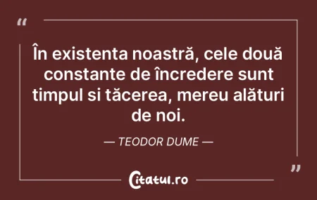 În existența noastră, cele două cons... În existența noastră, cele două cons...