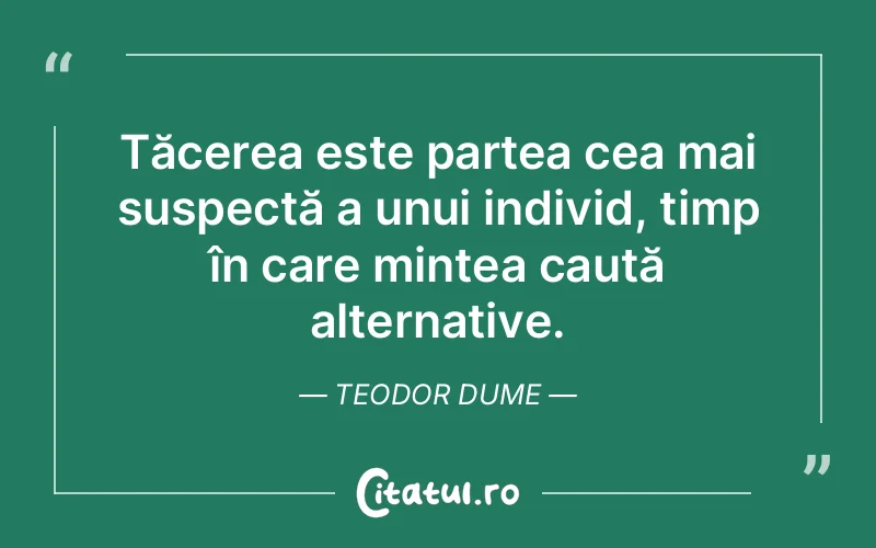 Citat Teodor Dume - citate spiritualitate