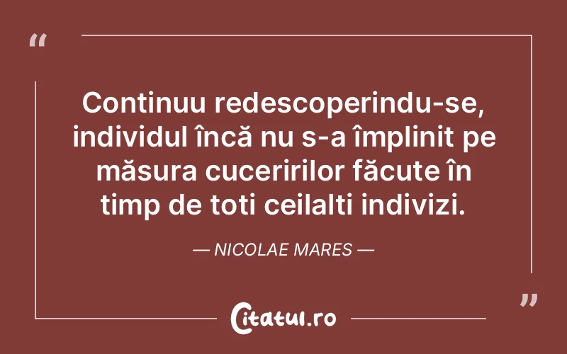 Citat Nicolae Mares - citate spiritualitate