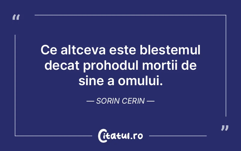 Citat Sorin Cerin - citate spiritualitate
