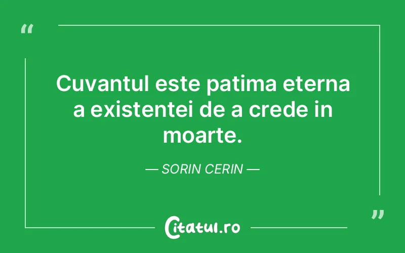 Citat Sorin Cerin - citate spiritualitate