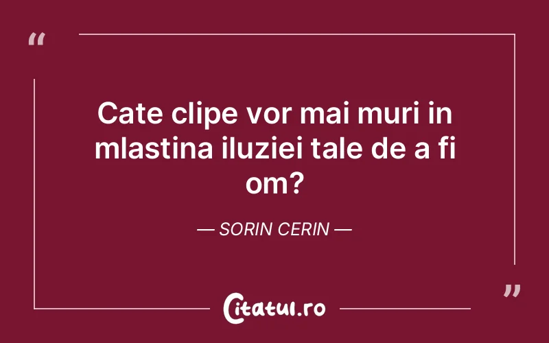 Citat Sorin Cerin - citate spiritualitate