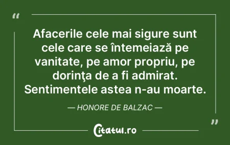 Afacerile cele mai sigure sunt cele care... Afacerile cele mai sigure sunt cele care...