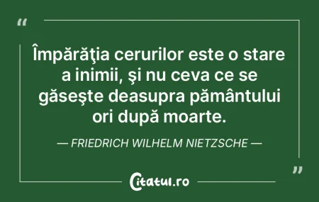 Împărăţia cerurilor este o stare a i... Împărăţia cerurilor este o stare a i...