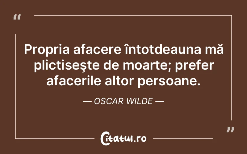 Citat Oscar Wilde - citate spiritualitate
