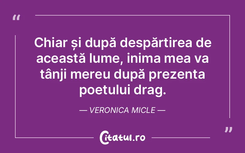 Citat Veronica Micle - citate spiritualitate