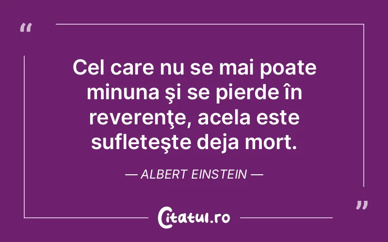 Citat Albert Einstein - citate spiritualitate
