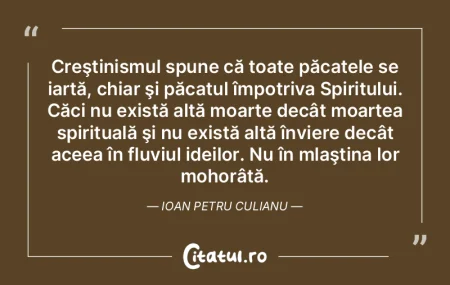 Creştinismul spune că toate păcatele ... Creştinismul spune că toate păcatele ...