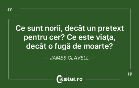 Ce sunt norii, decât un pretext pentru ... Ce sunt norii, decât un pretext pentru ...