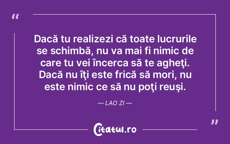 Citat Lao Zi - citate spiritualitate
