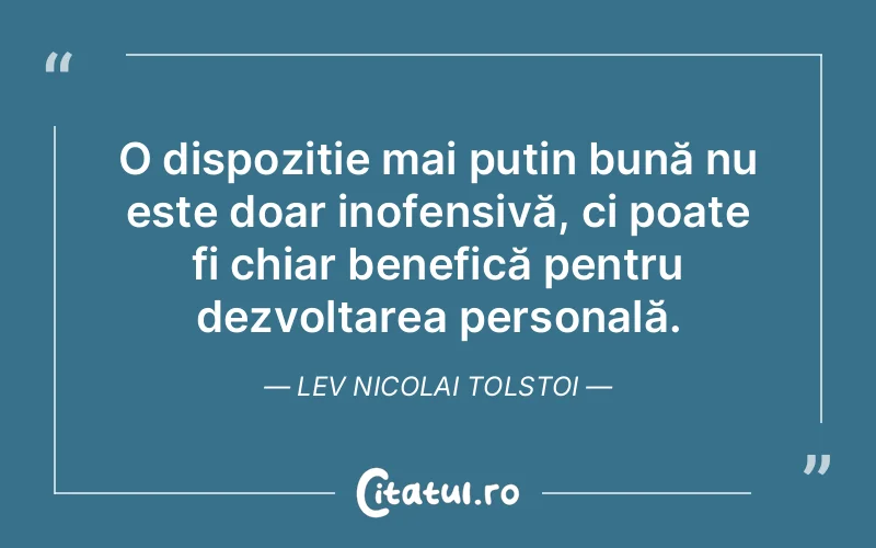 Citat Lev Nicolai Tolstoi - citate spiritualitate