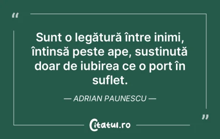 Sunt o legătură între inimi, întinsÄ... Sunt o legătură între inimi, întinsÄ...