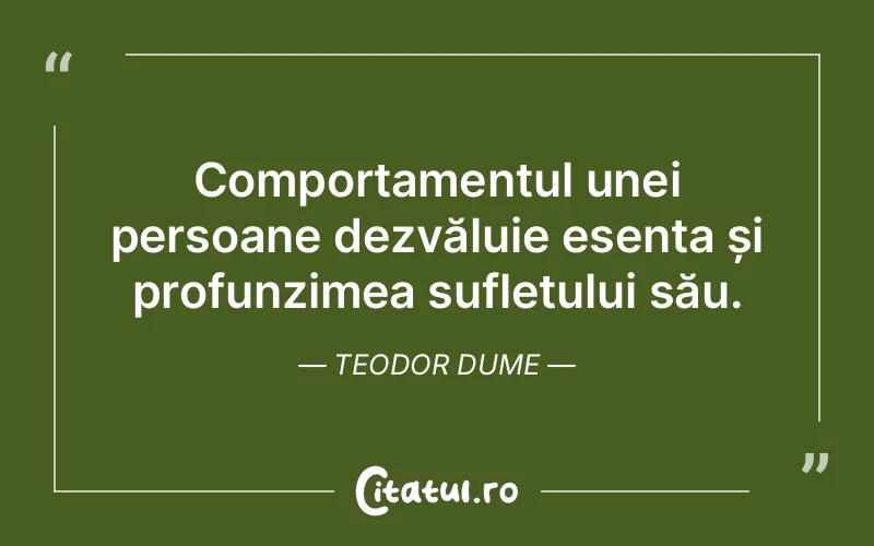 Citat Teodor Dume - citate spiritualitate