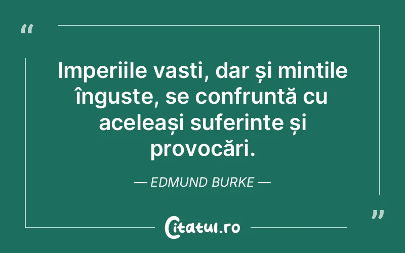 Citat Edmund Burke - citate spiritualitate
