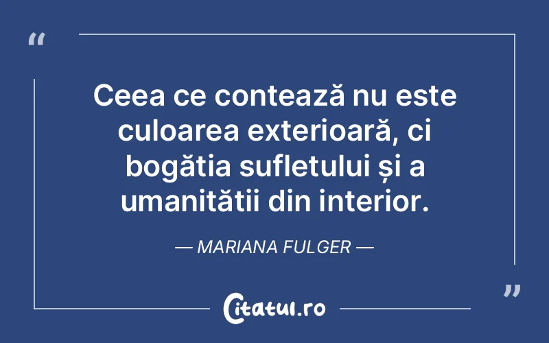 Citat Mariana Fulger - citate spiritualitate