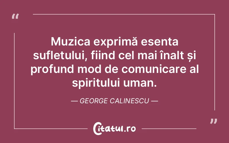 Citat George Calinescu - citate spiritualitate