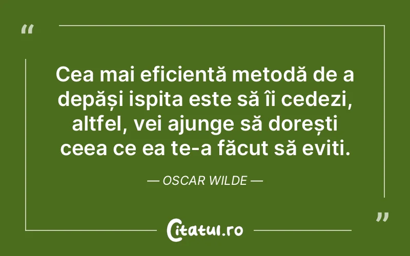 Citat Oscar Wilde - citate spiritualitate