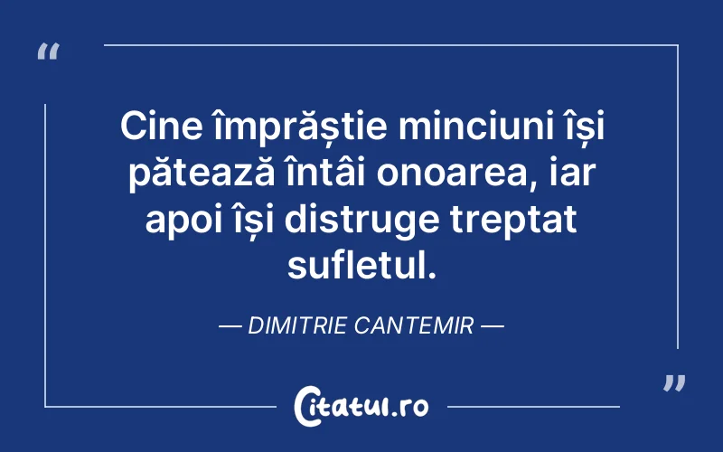 Citat Dimitrie Cantemir - citate spiritualitate