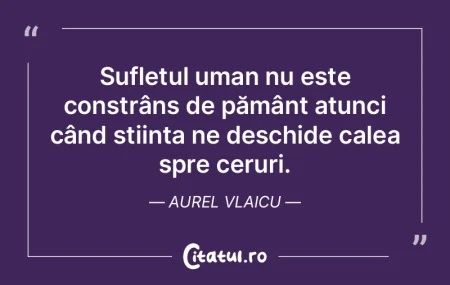 Sufletul uman nu este constrâns de păm... Sufletul uman nu este constrâns de păm...