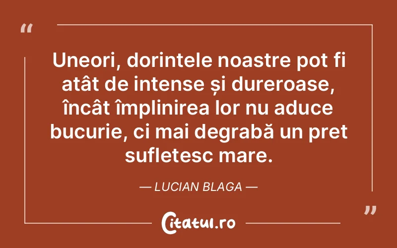 Citat Lucian Blaga - citate spiritualitate