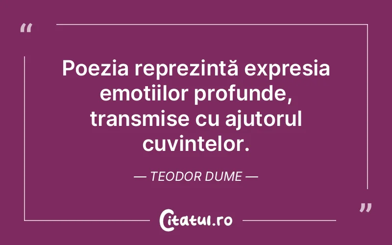Citat Teodor Dume - citate spiritualitate