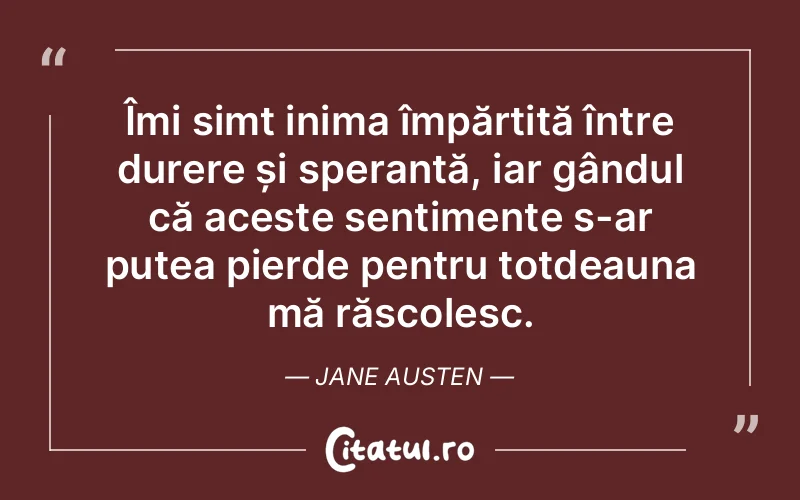 Citat Jane Austen - citate spiritualitate