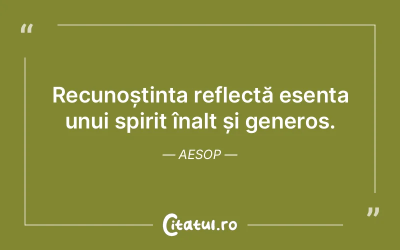 Citat Aesop - citate spiritualitate