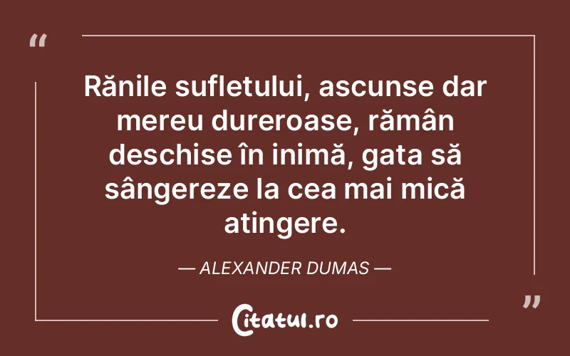 Citat Alexander Dumas - citate spiritualitate