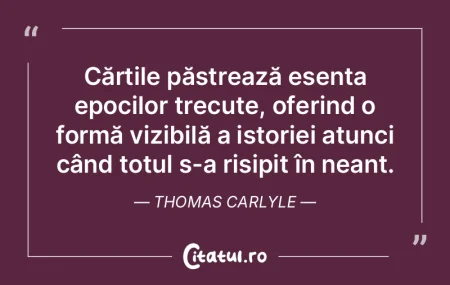 Cărțile păstrează esența epocilor t... Cărțile păstrează esența epocilor t...