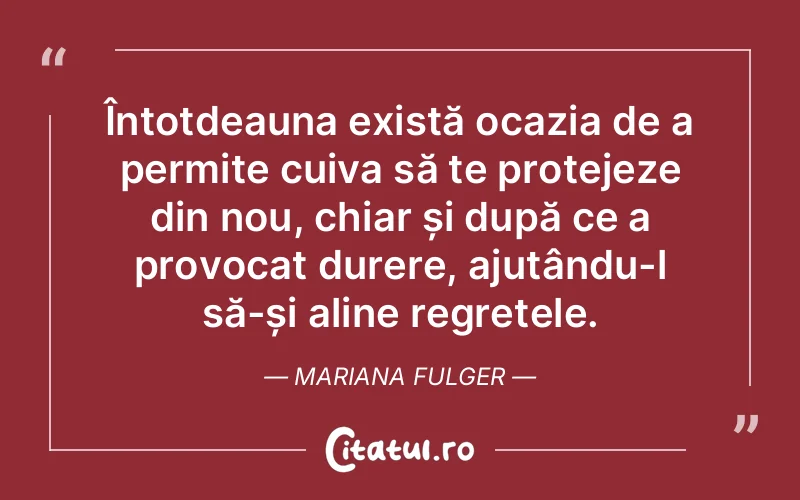 Citat Mariana Fulger - citate spiritualitate