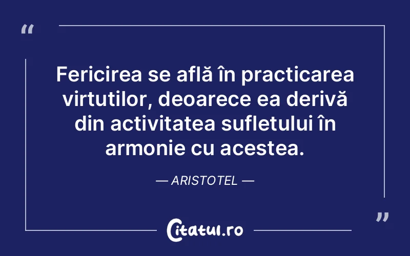 Citat Aristotel - citate spiritualitate