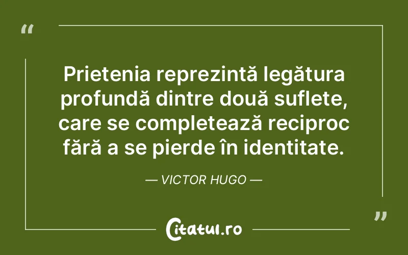 Citat Victor Hugo - citate spiritualitate