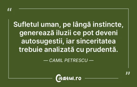 Sufletul uman, pe lângă instincte, gen... Sufletul uman, pe lângă instincte, gen...