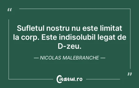 Sufletul nostru nu este limitat la corp.... Sufletul nostru nu este limitat la corp....