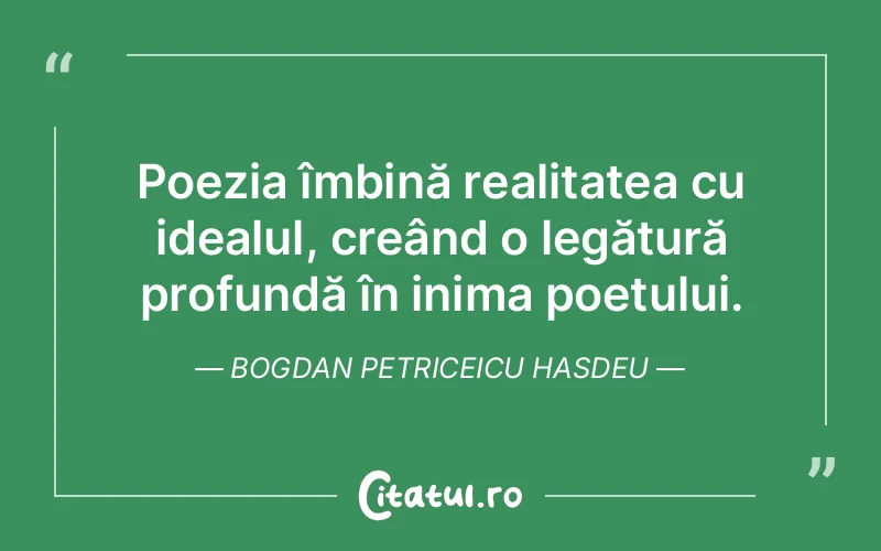 Citat Bogdan Petriceicu Hasdeu - citate spiritualitate