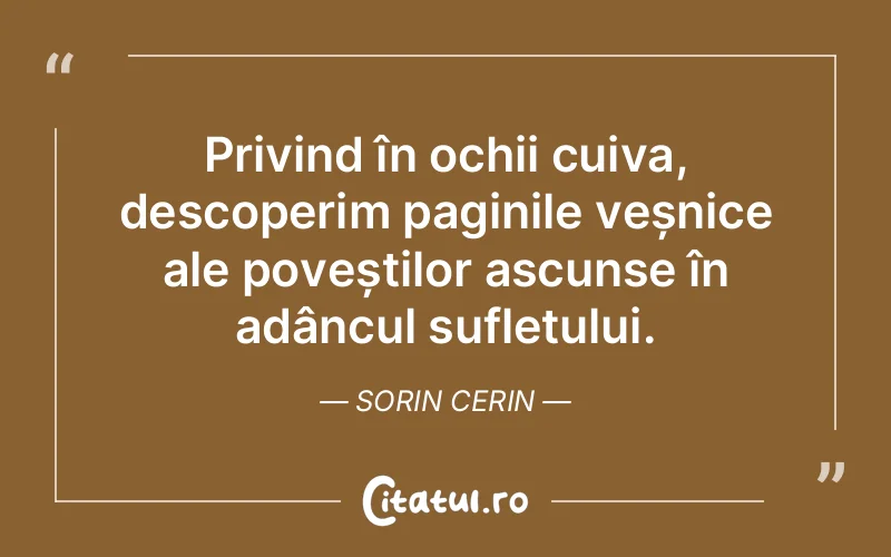 Citat Sorin Cerin - citate spiritualitate