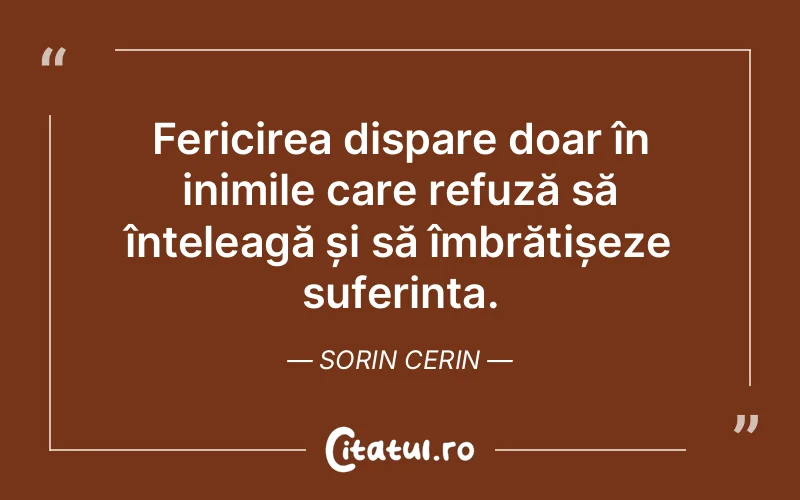 Citat Sorin Cerin - citate spiritualitate
