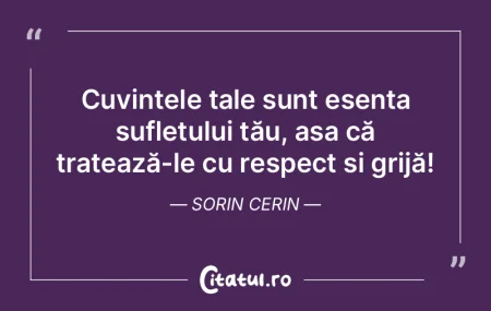 Cuvintele tale sunt esența sufletului t... Cuvintele tale sunt esența sufletului t...