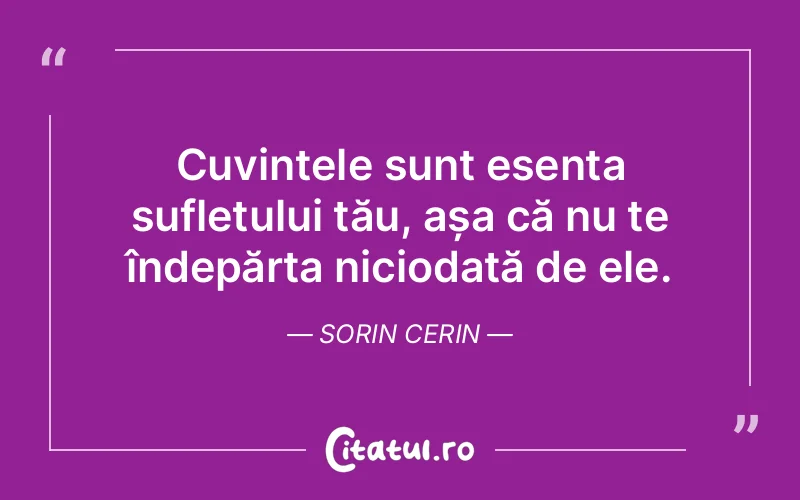 Citat Sorin Cerin - citate spiritualitate