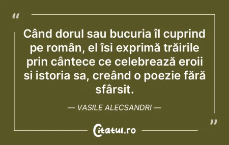 Când dorul sau bucuria îl cuprind pe r...