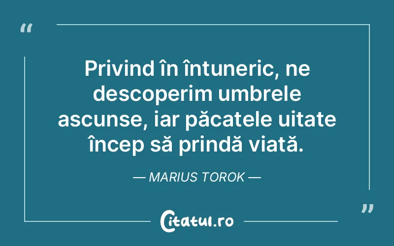 Citat Marius Torok - citate spiritualitate