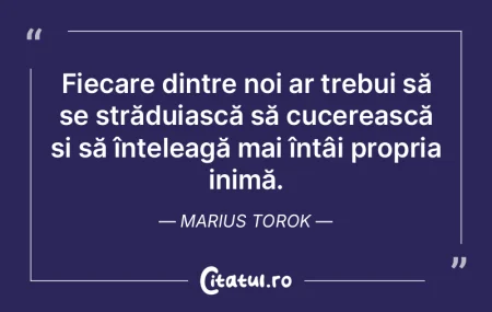 Fiecare dintre noi ar trebui să se strÄ... Fiecare dintre noi ar trebui să se strÄ...